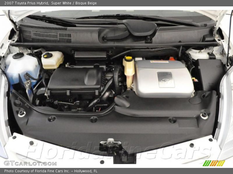 Super White / Bisque Beige 2007 Toyota Prius Hybrid