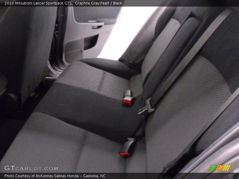 Graphite Gray Pearl / Black 2010 Mitsubishi Lancer Sportback GTS