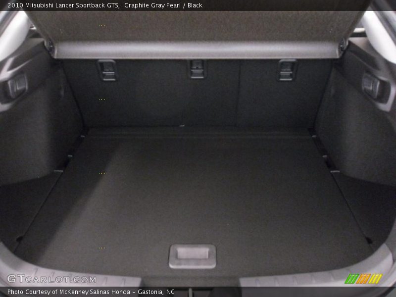 Graphite Gray Pearl / Black 2010 Mitsubishi Lancer Sportback GTS