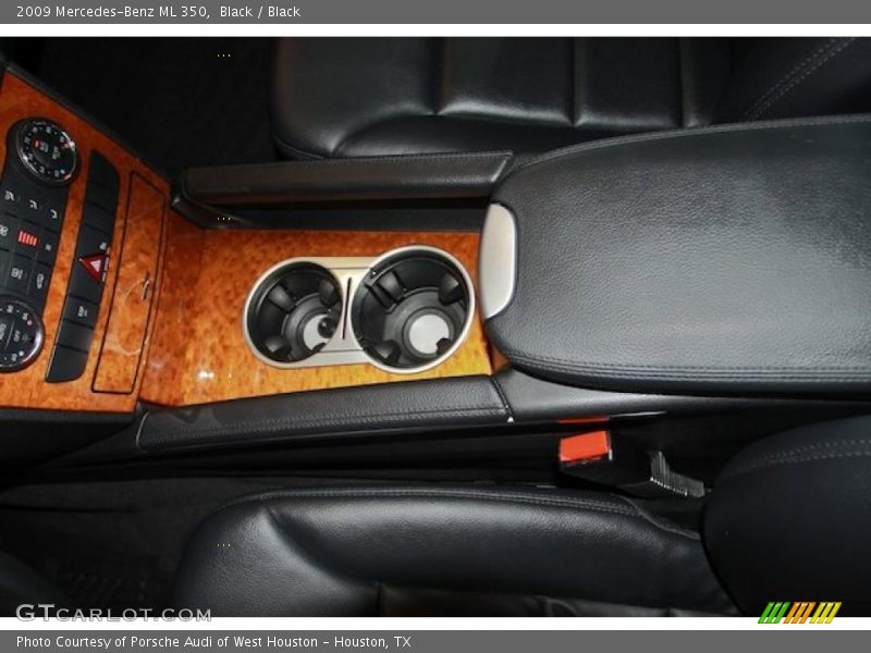 Black / Black 2009 Mercedes-Benz ML 350