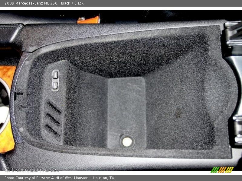 Black / Black 2009 Mercedes-Benz ML 350