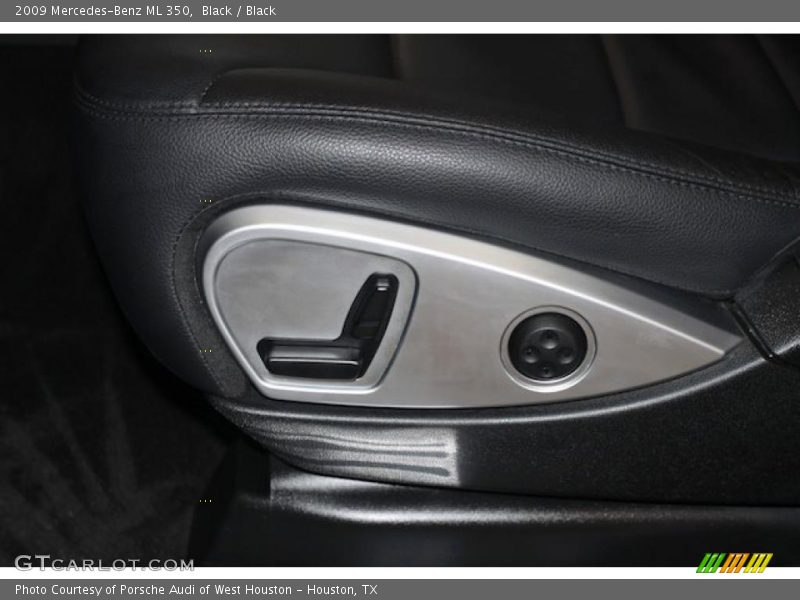 Black / Black 2009 Mercedes-Benz ML 350