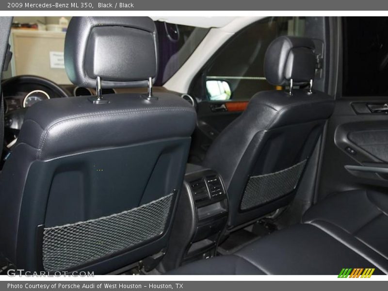 Black / Black 2009 Mercedes-Benz ML 350