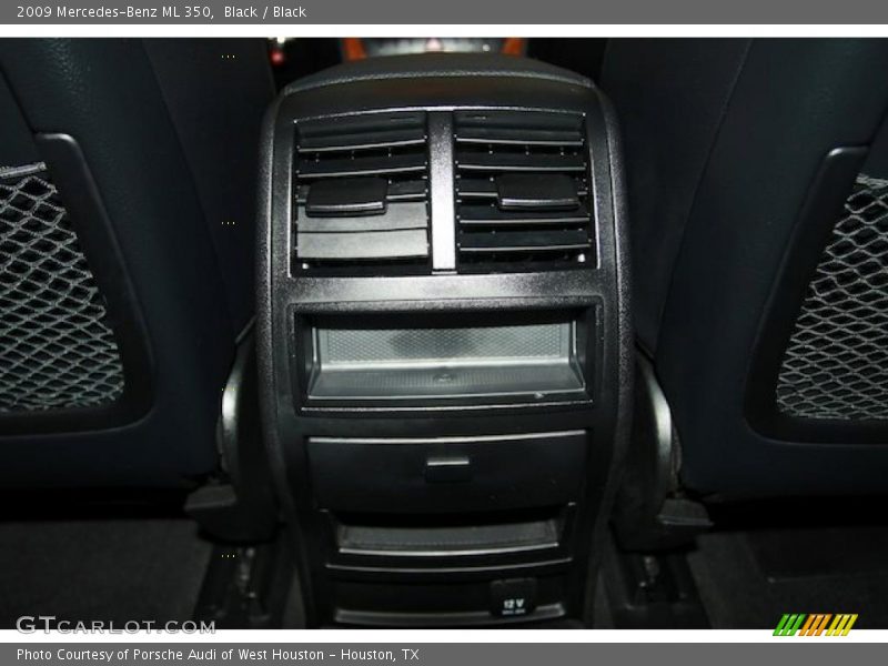 Black / Black 2009 Mercedes-Benz ML 350