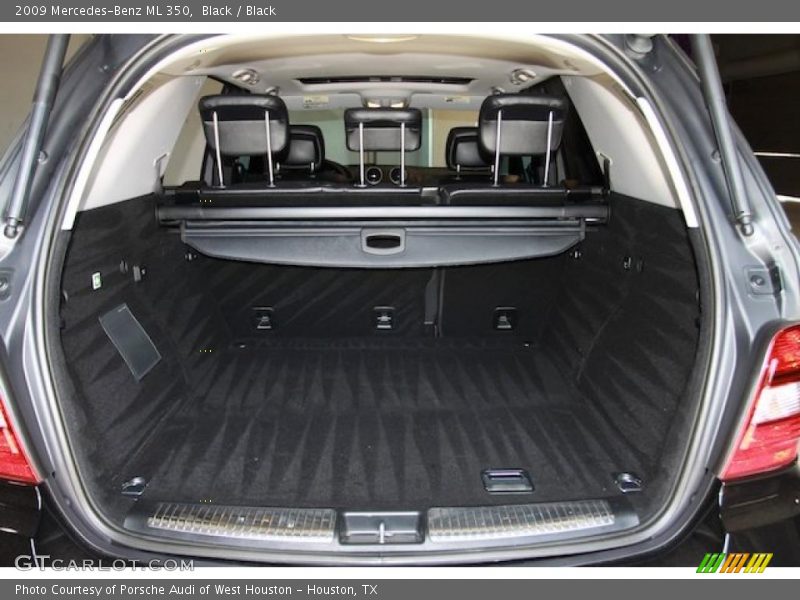 Black / Black 2009 Mercedes-Benz ML 350