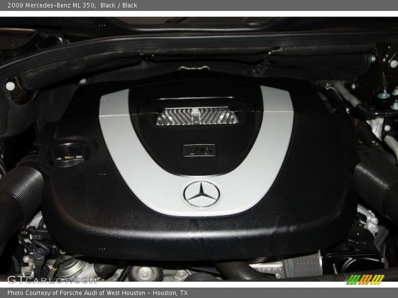 Black / Black 2009 Mercedes-Benz ML 350