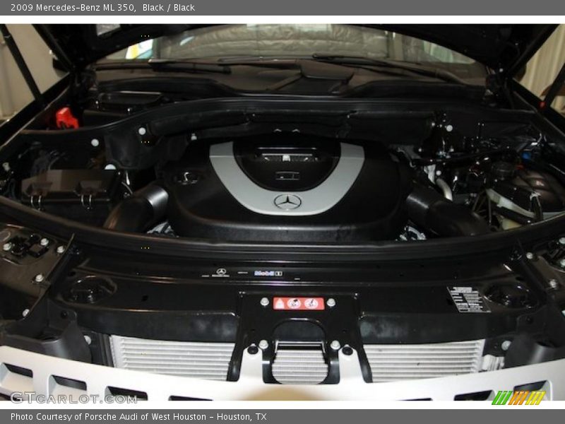 Black / Black 2009 Mercedes-Benz ML 350