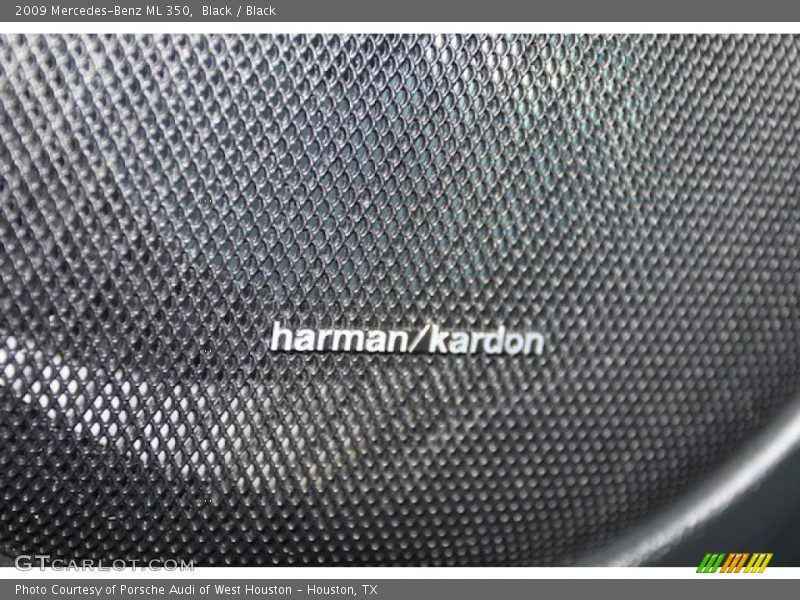 Black / Black 2009 Mercedes-Benz ML 350