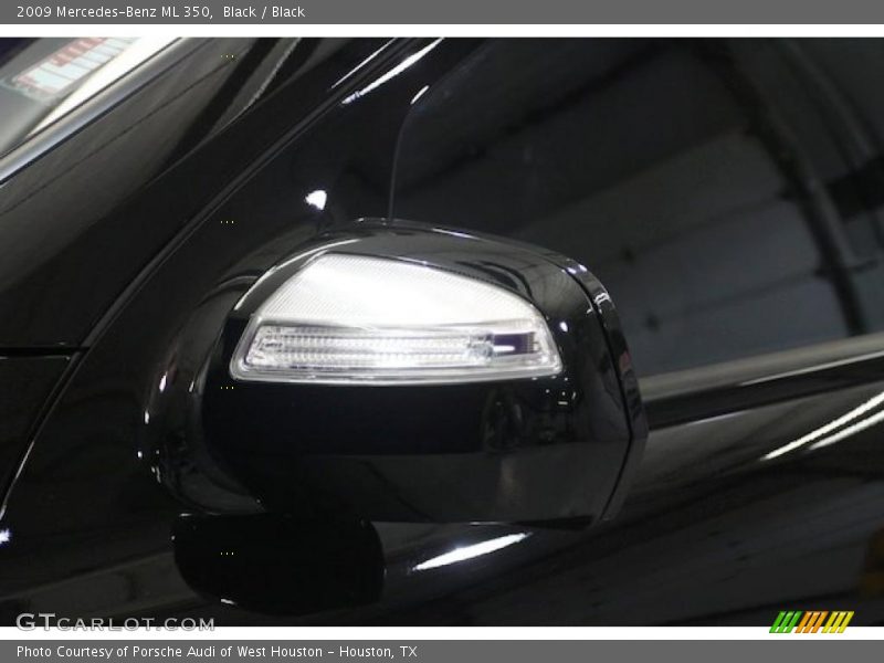 Black / Black 2009 Mercedes-Benz ML 350
