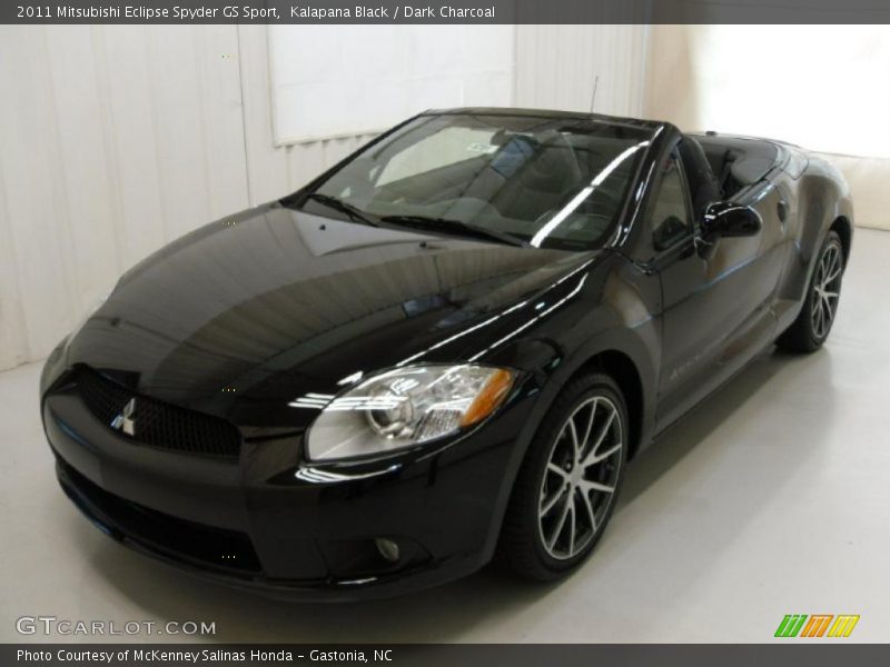 Kalapana Black / Dark Charcoal 2011 Mitsubishi Eclipse Spyder GS Sport