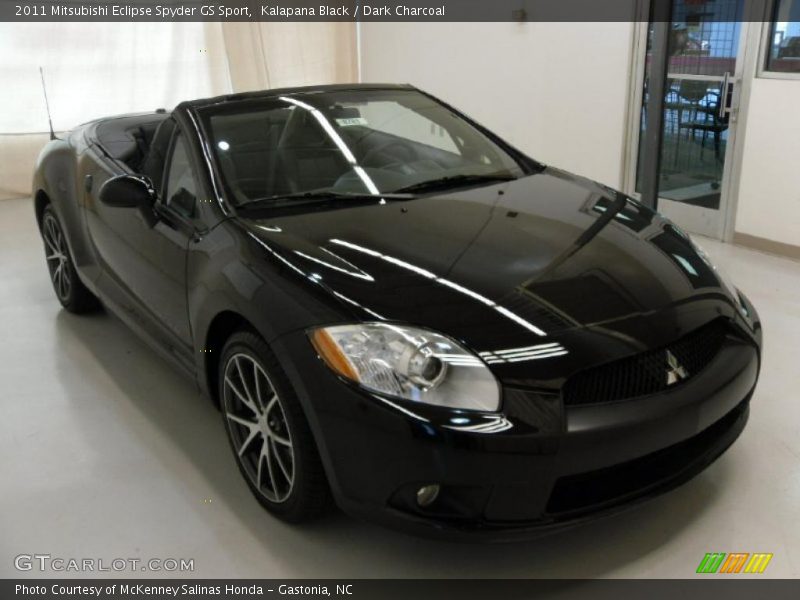 Kalapana Black / Dark Charcoal 2011 Mitsubishi Eclipse Spyder GS Sport