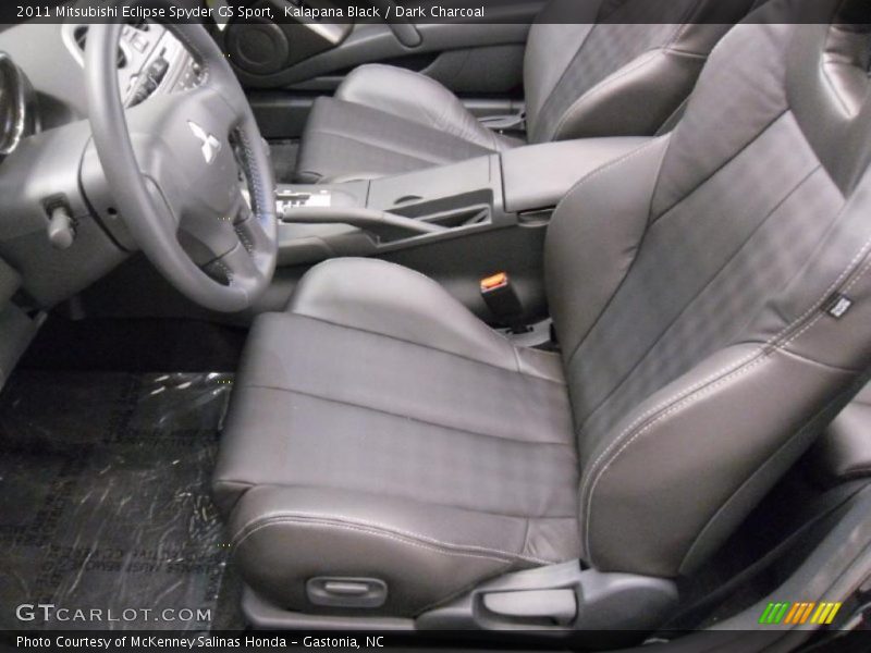 Kalapana Black / Dark Charcoal 2011 Mitsubishi Eclipse Spyder GS Sport