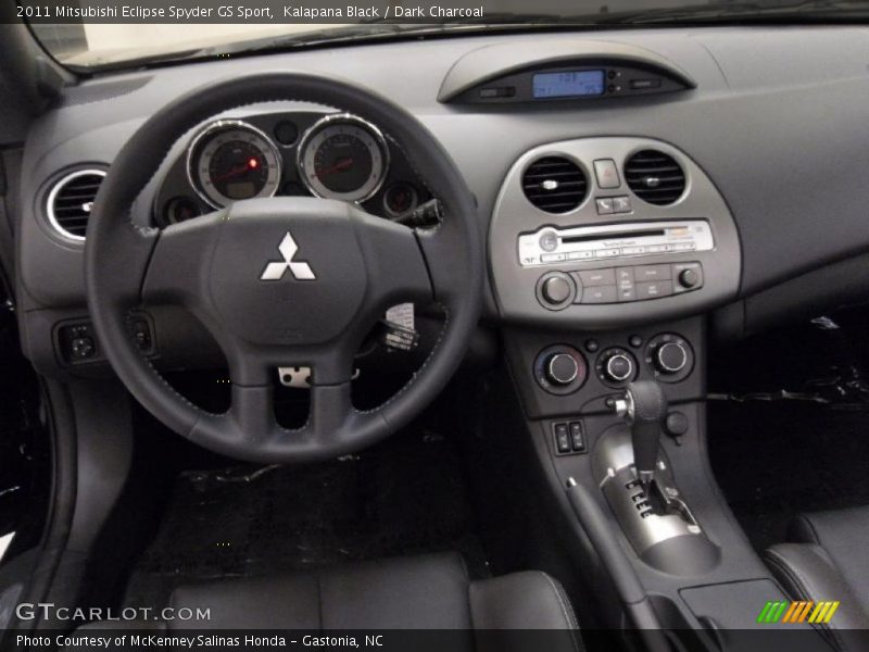 Kalapana Black / Dark Charcoal 2011 Mitsubishi Eclipse Spyder GS Sport