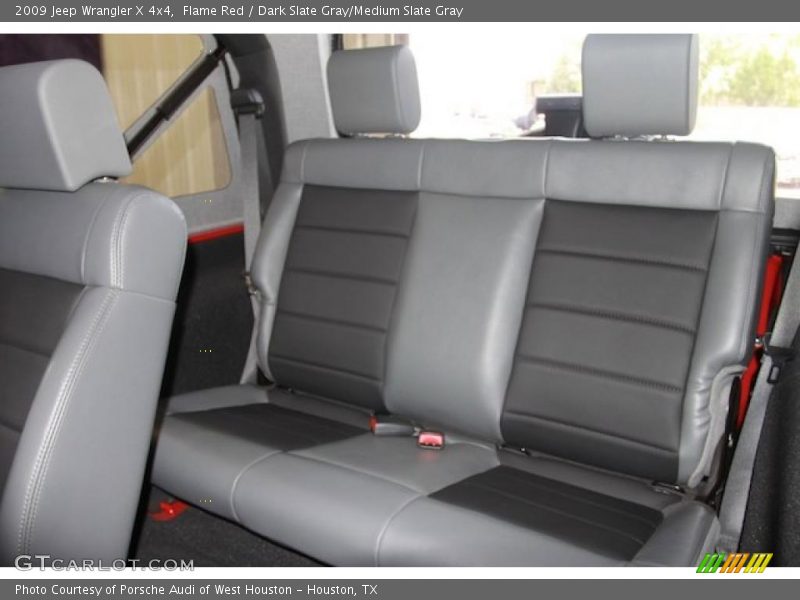 Flame Red / Dark Slate Gray/Medium Slate Gray 2009 Jeep Wrangler X 4x4