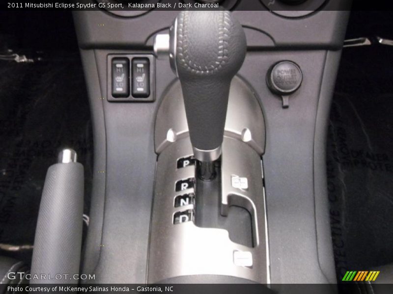 Kalapana Black / Dark Charcoal 2011 Mitsubishi Eclipse Spyder GS Sport