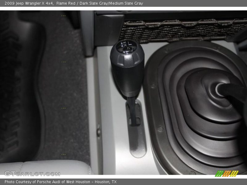 Flame Red / Dark Slate Gray/Medium Slate Gray 2009 Jeep Wrangler X 4x4
