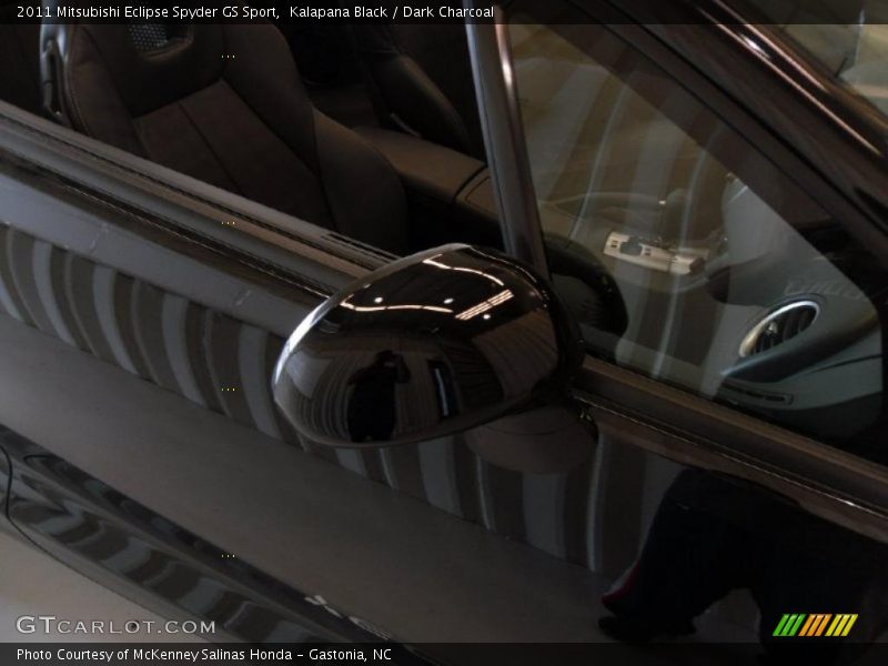 Kalapana Black / Dark Charcoal 2011 Mitsubishi Eclipse Spyder GS Sport