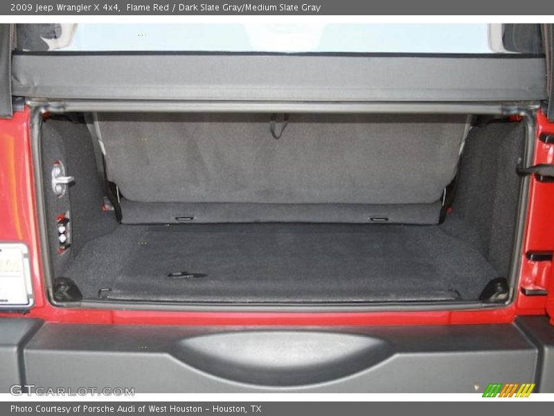 Flame Red / Dark Slate Gray/Medium Slate Gray 2009 Jeep Wrangler X 4x4