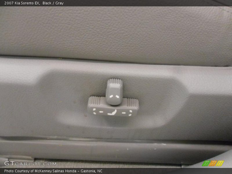 Black / Gray 2007 Kia Sorento EX