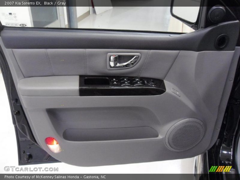 Black / Gray 2007 Kia Sorento EX
