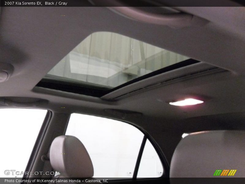 Black / Gray 2007 Kia Sorento EX