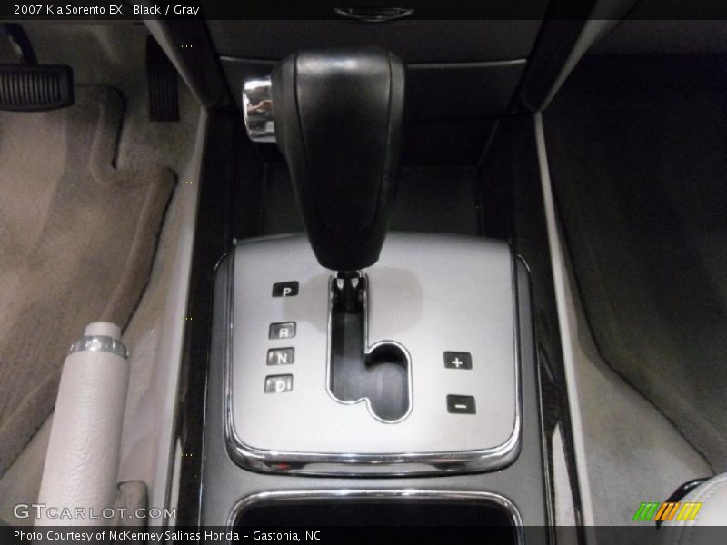 Black / Gray 2007 Kia Sorento EX
