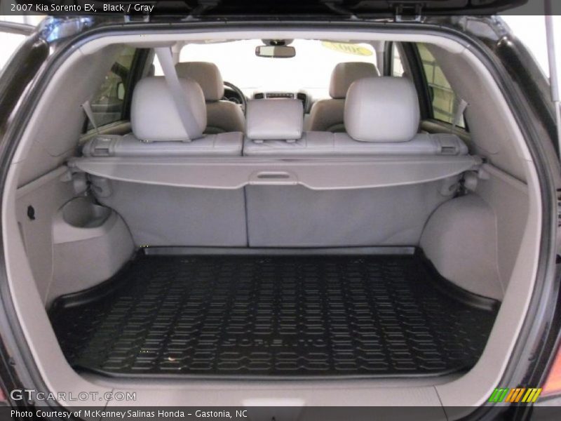 Black / Gray 2007 Kia Sorento EX