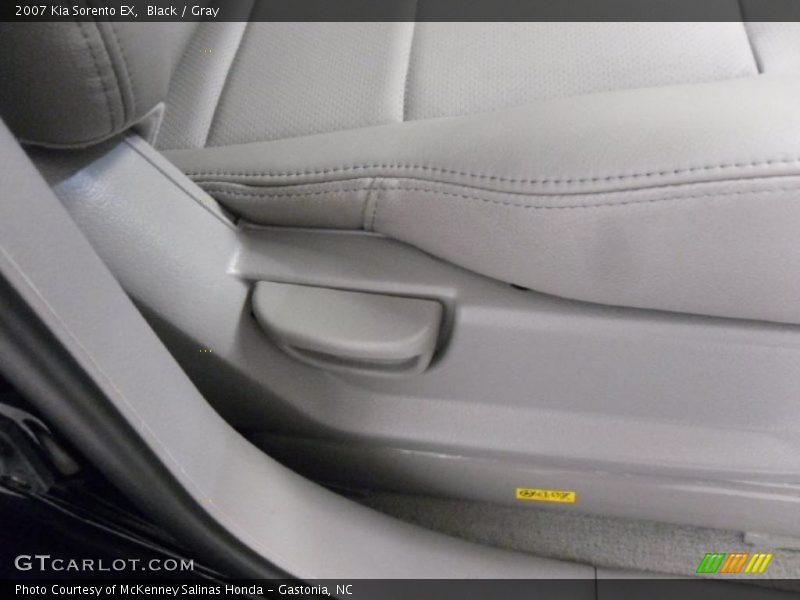 Black / Gray 2007 Kia Sorento EX