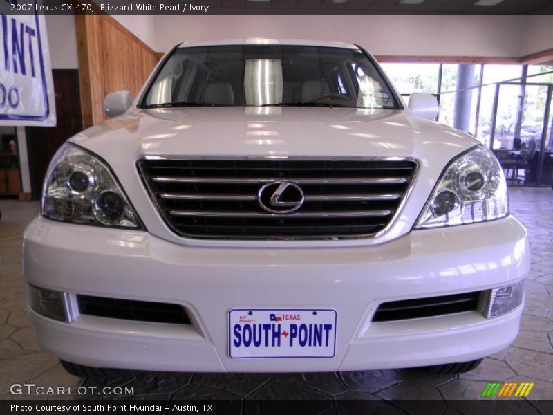 Blizzard White Pearl / Ivory 2007 Lexus GX 470