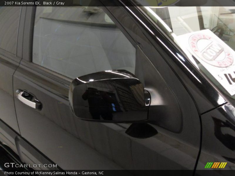 Black / Gray 2007 Kia Sorento EX