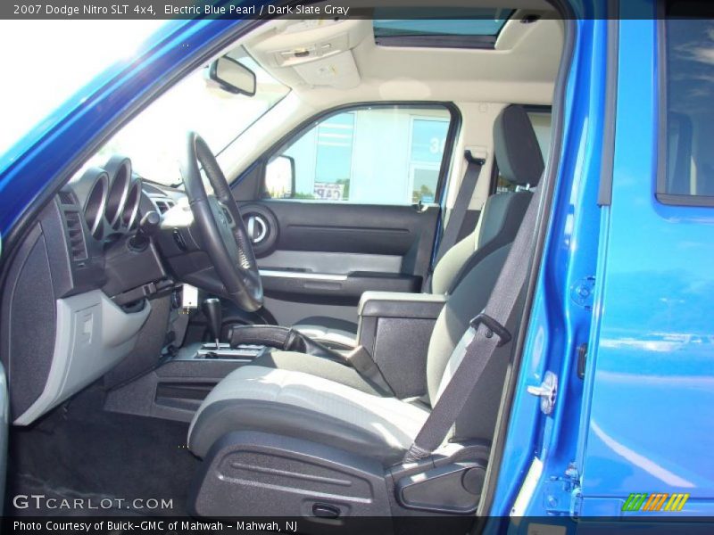Electric Blue Pearl / Dark Slate Gray 2007 Dodge Nitro SLT 4x4