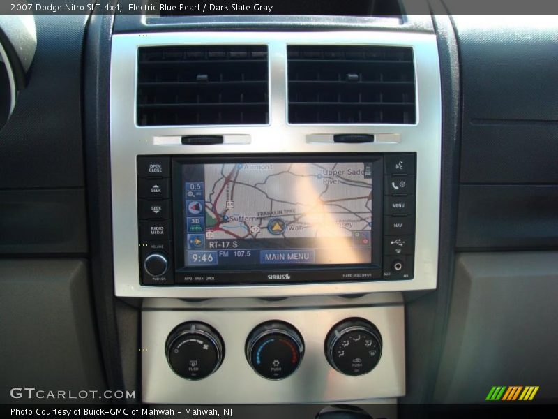 Electric Blue Pearl / Dark Slate Gray 2007 Dodge Nitro SLT 4x4