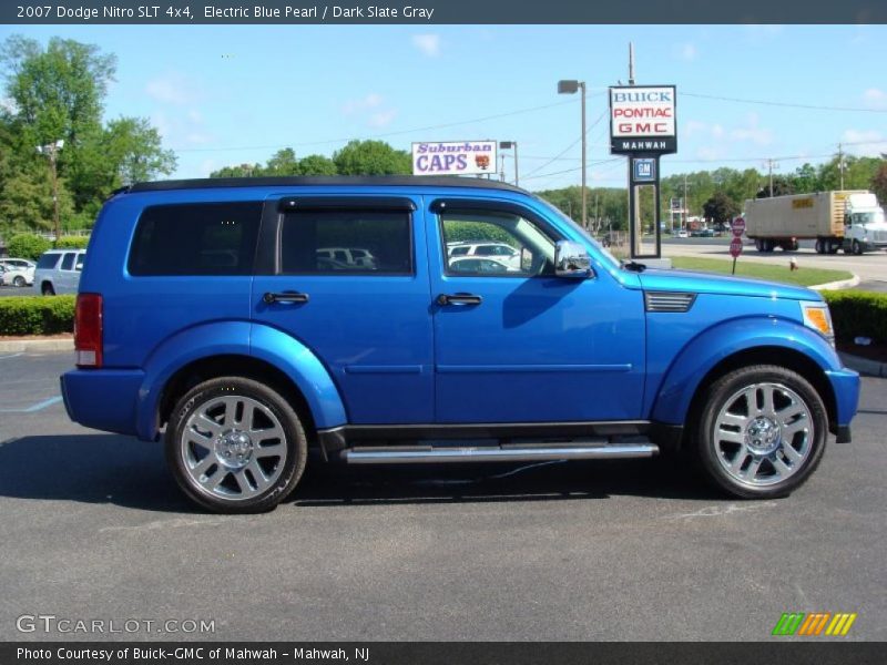 Electric Blue Pearl / Dark Slate Gray 2007 Dodge Nitro SLT 4x4