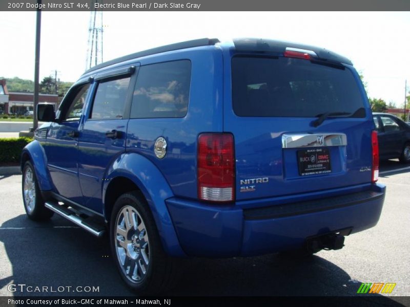 Electric Blue Pearl / Dark Slate Gray 2007 Dodge Nitro SLT 4x4