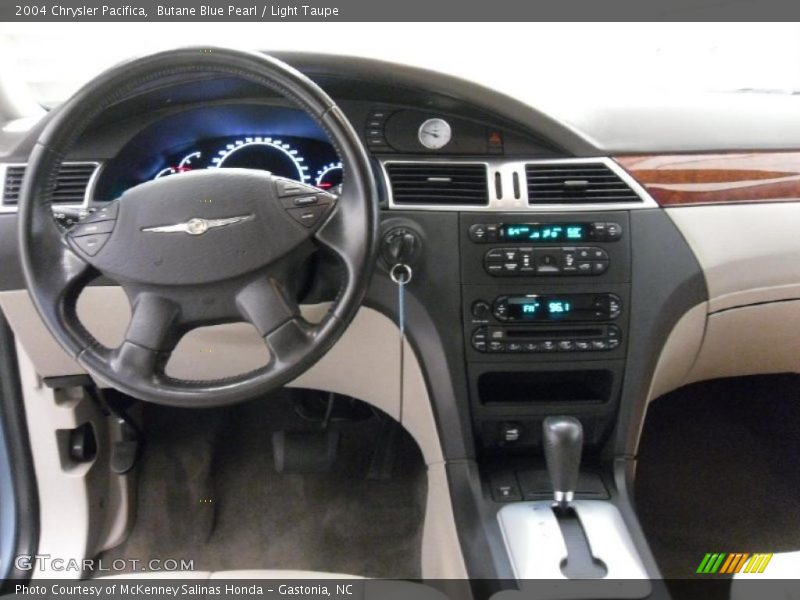 Butane Blue Pearl / Light Taupe 2004 Chrysler Pacifica