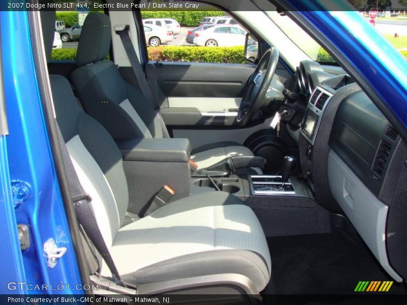 Electric Blue Pearl / Dark Slate Gray 2007 Dodge Nitro SLT 4x4