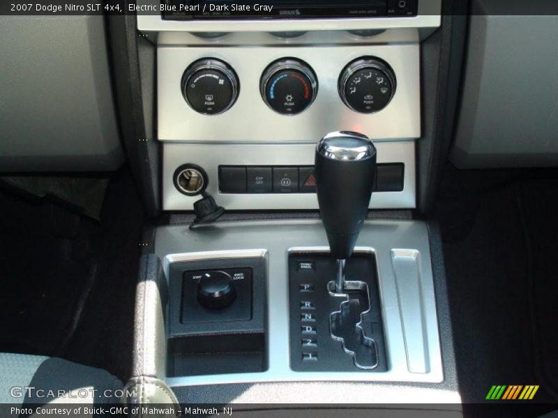 Electric Blue Pearl / Dark Slate Gray 2007 Dodge Nitro SLT 4x4