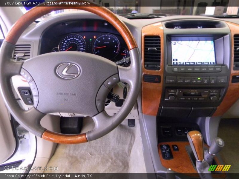 Blizzard White Pearl / Ivory 2007 Lexus GX 470