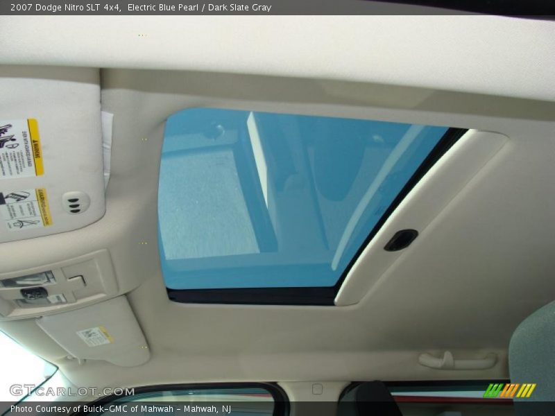 Electric Blue Pearl / Dark Slate Gray 2007 Dodge Nitro SLT 4x4