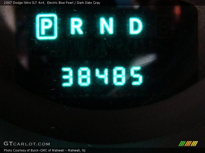 Electric Blue Pearl / Dark Slate Gray 2007 Dodge Nitro SLT 4x4