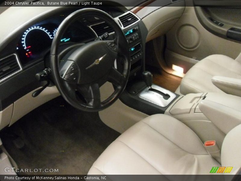 Butane Blue Pearl / Light Taupe 2004 Chrysler Pacifica