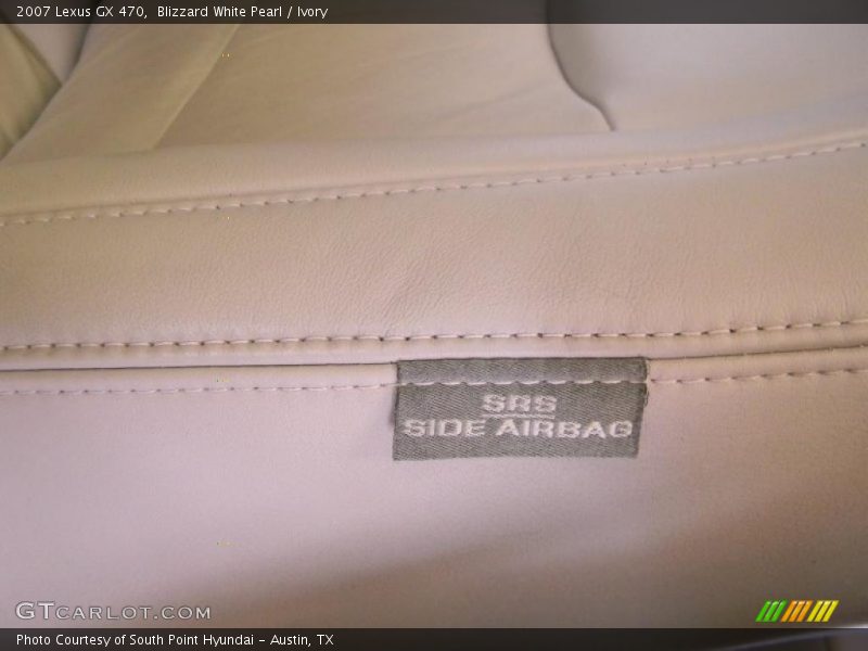 Blizzard White Pearl / Ivory 2007 Lexus GX 470