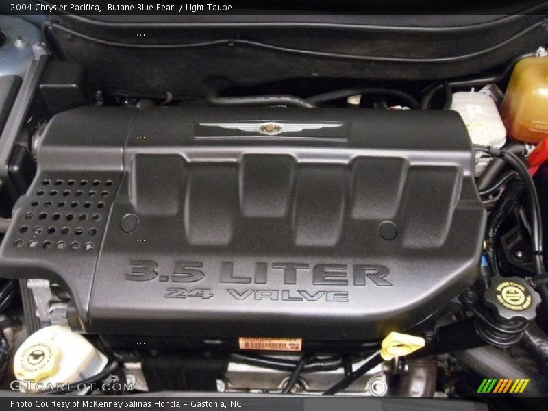 Butane Blue Pearl / Light Taupe 2004 Chrysler Pacifica