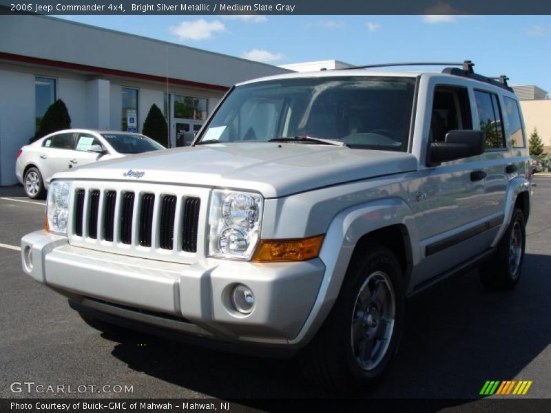Bright Silver Metallic / Medium Slate Gray 2006 Jeep Commander 4x4
