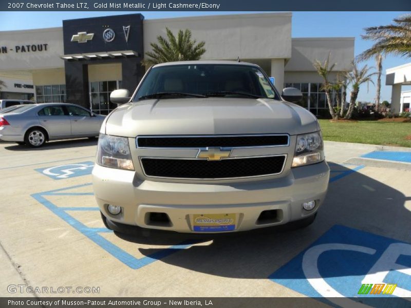 Gold Mist Metallic / Light Cashmere/Ebony 2007 Chevrolet Tahoe LTZ