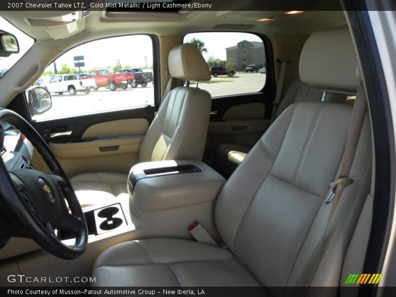 Gold Mist Metallic / Light Cashmere/Ebony 2007 Chevrolet Tahoe LTZ
