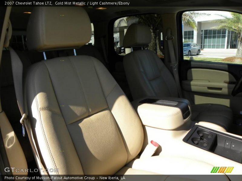 Gold Mist Metallic / Light Cashmere/Ebony 2007 Chevrolet Tahoe LTZ