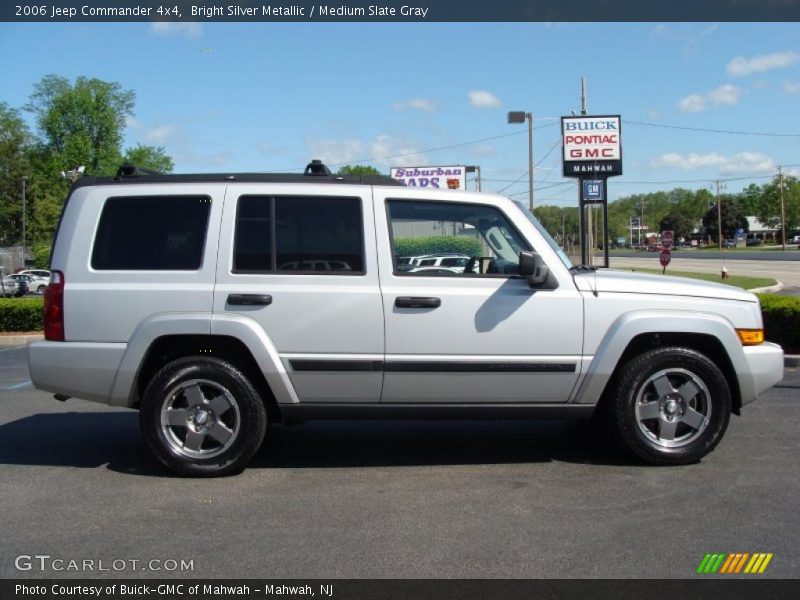 Bright Silver Metallic / Medium Slate Gray 2006 Jeep Commander 4x4