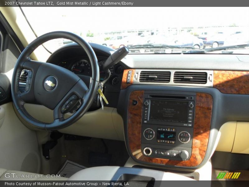 Gold Mist Metallic / Light Cashmere/Ebony 2007 Chevrolet Tahoe LTZ