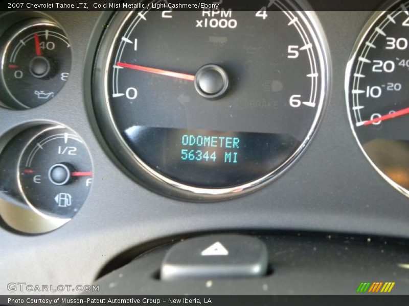 Gold Mist Metallic / Light Cashmere/Ebony 2007 Chevrolet Tahoe LTZ